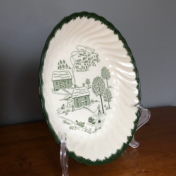 50’s Winter Landscape Pie Pan - Picture 12 of 15